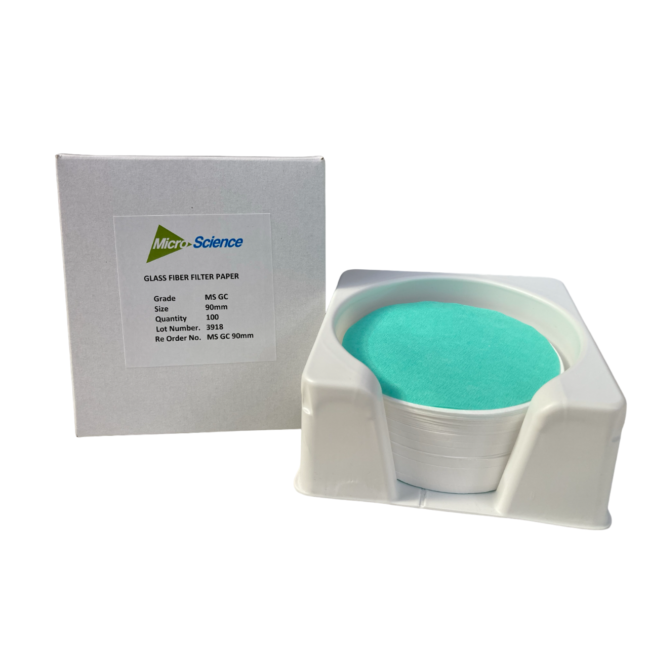 Glass Fiber Filter MSGC Grade 90mm 1.2um Box100 MS GC 90mm