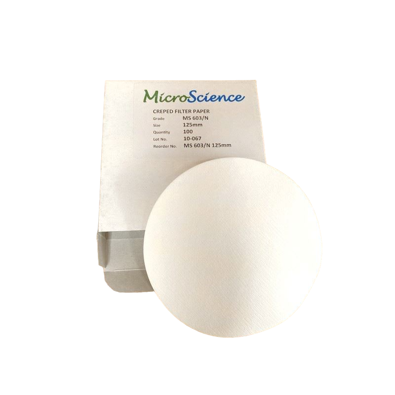 Industrial Filter Papers 125 mm MS 603/N, box 100, MS 603/N 125mm