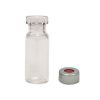 Picture of 2ml Clear Crimp Glass Vial with 11mm crimp cap with PTFE/Rubber septa pk1000, MSV042-C