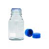 Picture of Liquid Handling Glassware Lab Bottle w/Blue Lid 250ml MS 49BRL250