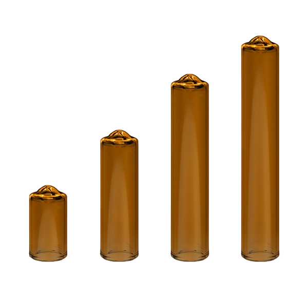 2.0mL Amber Glass Conical Vials, 9x50mm 4200-950A