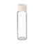 Picture of Precleaned - 40mL Clear Vial,  24-414mm Open Top White Polypropylene Closure,  .125" PTFE/Silicone Lined ,pk144, 9-104-2