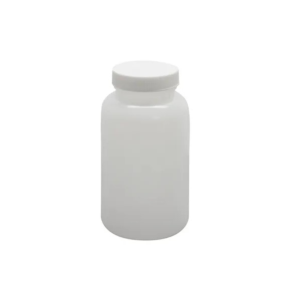 Precleaned - 128 oz, 4000mL Wide Mouth Jar, 155x250mm, 110-400mm Thread, White Closure, F217 Lined - Bulk Pack 9-206B-2