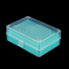 Picture of 10 μL Filter universal Pipette Tips, Extra Long, Clear, Racked, Sterile 96/pk,960/box  (was  314016(960)), 314036(960)
