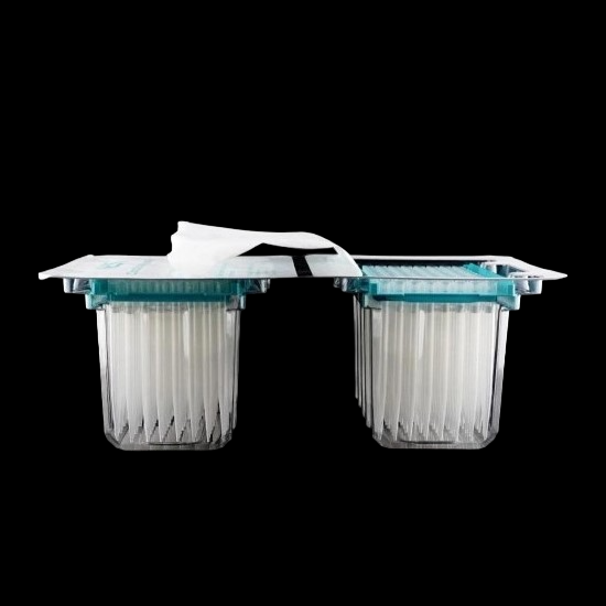 Picture of 1000 μl Robotic Filter Tips for Tecan, Clear, Sterile,96*2 blister/pk, 2304/cs 332213