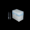 Picture of 1250 μl Universal Pipette Tips, Clear Racked, Sterile, 96/pk,  960/box 304016(960)