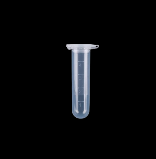 Picture of 5 mL Centrifuge Tubes, Clear, Round Bottom, Non-Sterile, 200/pk 603011