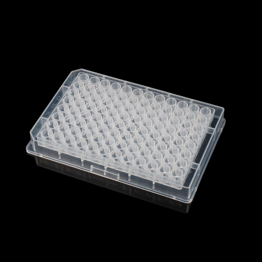 0.4 mL 96-Well Deep Well Plate, U-Bottom,  Round Well, Non-Sterile, 10/pk, 50/cs 501102