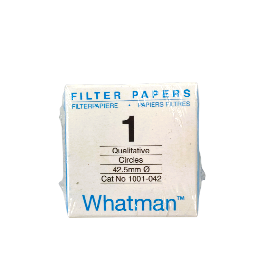 Picture of Grade 1 Qualitative Filter Paper Standard Grade, circle, 42.5 mm 1001-042