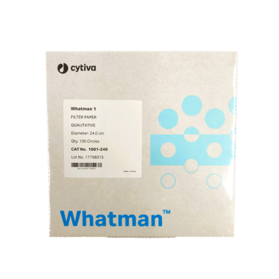 Picture of Grade 1 Qualitative Filter Paper Standard Grade, circle, 240 mm 1001-240