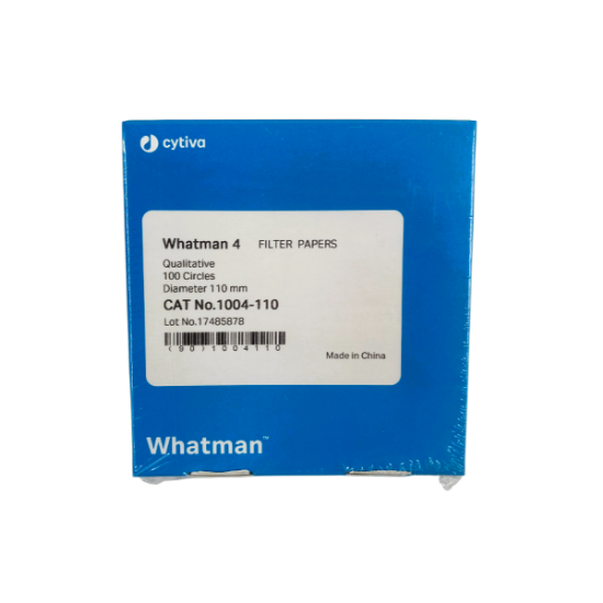Picture of Grade 4 Qualitative Filter Paper Standard Grade, circle, 110 mm 1004-110