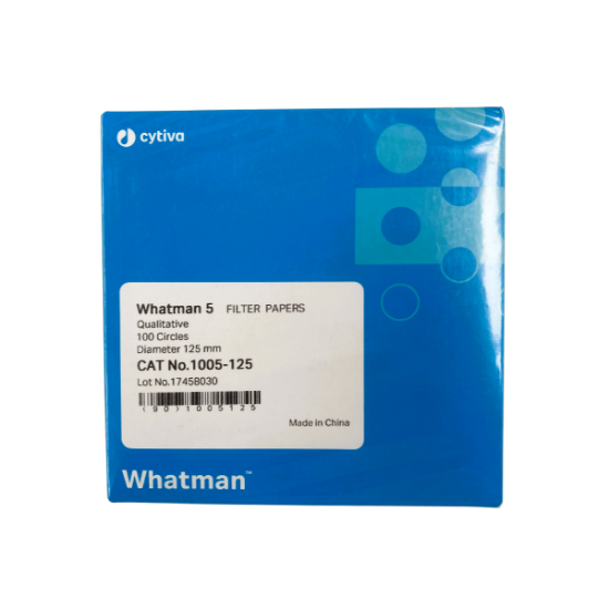Picture of Grade 5 Qualitative Filter Paper Standard Grade, circle, 125 mm 1005-125