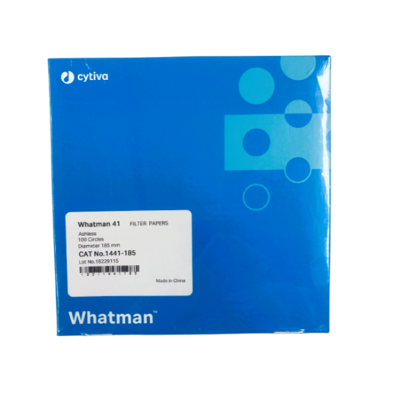 Picture of Grade 41 Fast Ashless Filter Paper, 185 mm circle (100 pcs) 1441-185