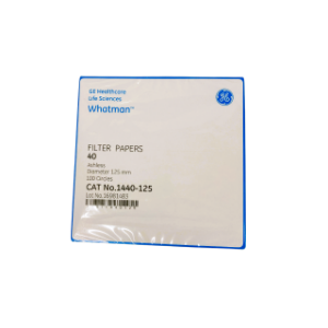 Picture of Grade 40 Ashless Filter Paper 125 mm circle (100 pcs) 1440-125