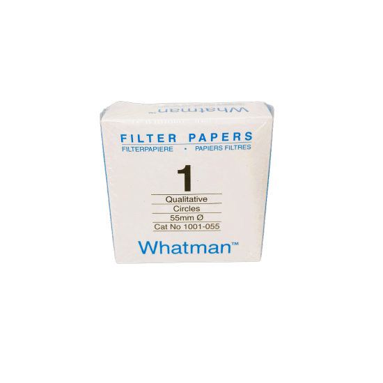 Picture of Grade 1 Qualitative Filter Paper Standard Grade, circle, 55 mm 1001-055