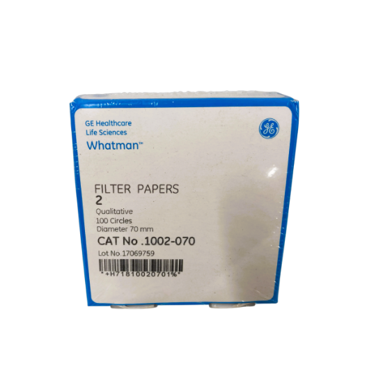 Picture of Grade 2 Qualitative Filter Paper Standard Grade, circle, 70 mm 1002-070
