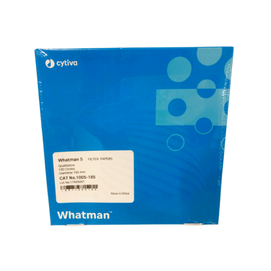 Picture of Grade 5 Qualitative Filter Paper Standard Grade, circle, 185 mm 1005-185