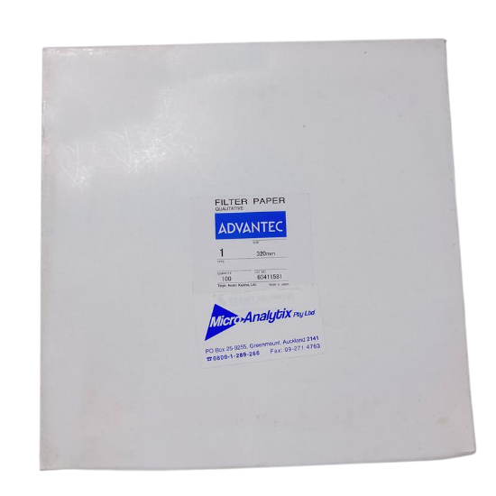 Picture of No.1 320mm Qualitative Filter Paper Box 100