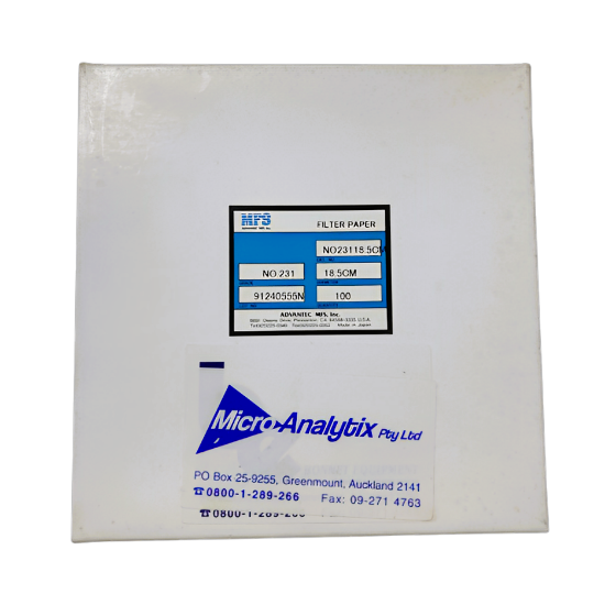 Picture of No.231 185mm dia. Qualitative Filter Paper  Box x100