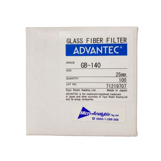 Picture of Glass Fibre Filter GB-140 25mm, Box 100 (GB140 25mm)