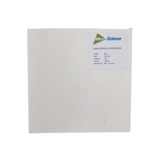 Picture of Qualitative Filter Paper MS1 240mm,Box100, MS 1 240mm