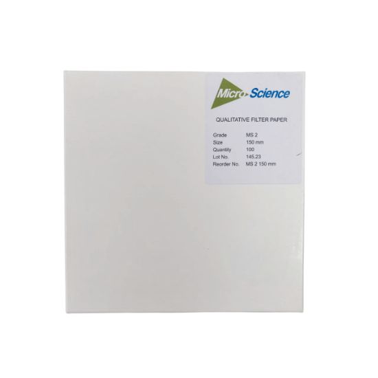 Picture of Qualitative Filter Paper MS2 150mm, Box100, MS 2 150mm