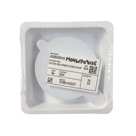 Picture of Membrane Filter PP 0.45um 90mm non-sterile box25 M04WP09025