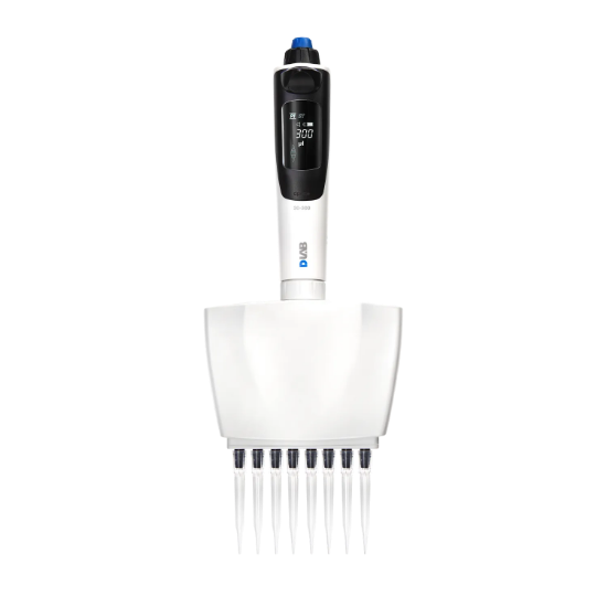 Picture of dPette+ Multi-functional 8-channel Electronic Pipette 30-300ul,  7036202003