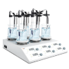 Picture of MS-H280-S6 package:  6-Channel Digital Magnetic Hotplate Stirrer &  PT1000-A X6 & MSPS03 X6, 8030351112+6x18900016+6x18900540