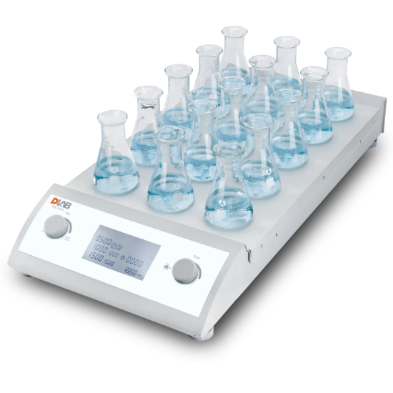 Picture of MS-T-S15, 15-Channel Classic Magnetic Stirrer, Aluminium, 8030320100