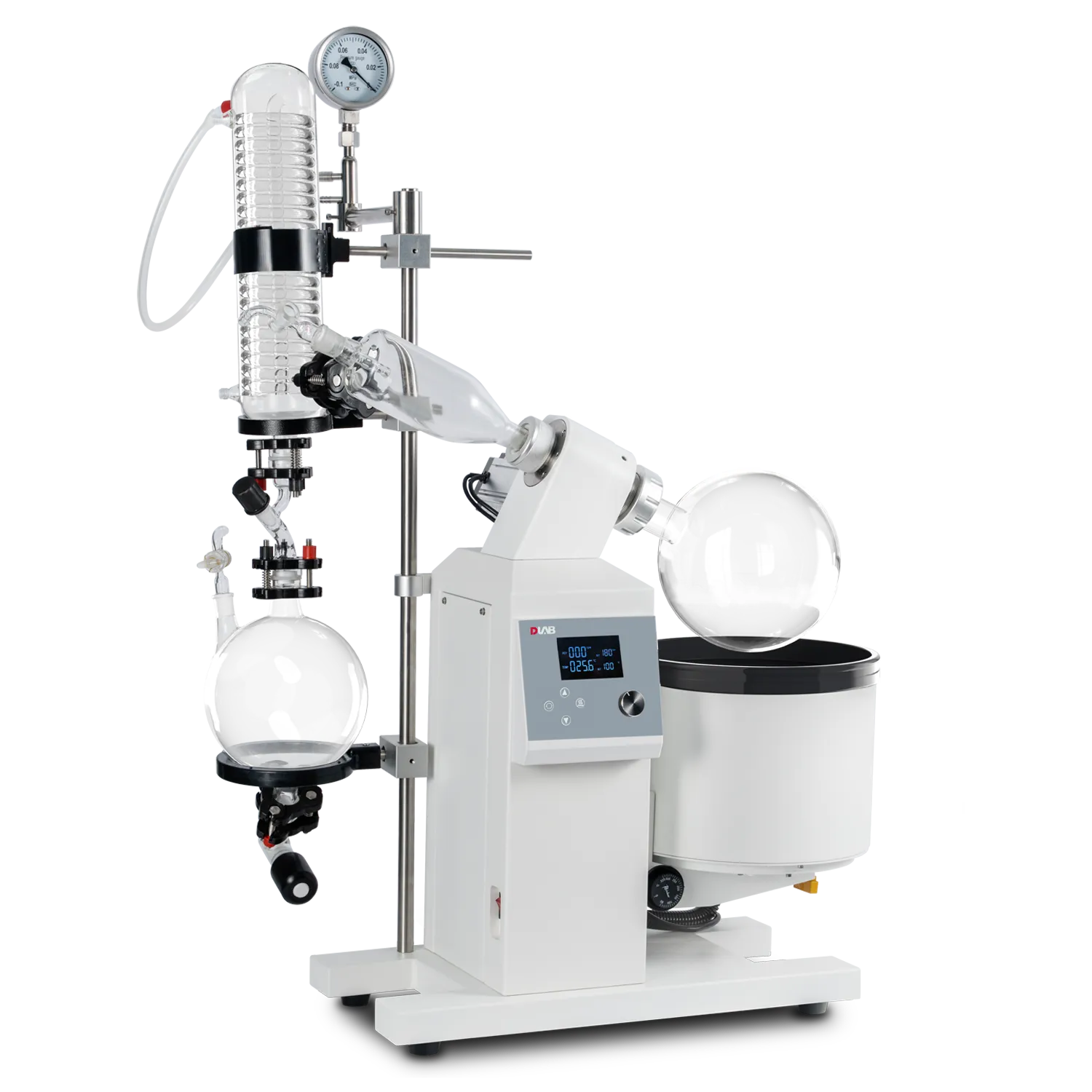 RE500-E, DLAB 5L LCD Rotary Evaporator (with glassware),Water Bath, 6030114124