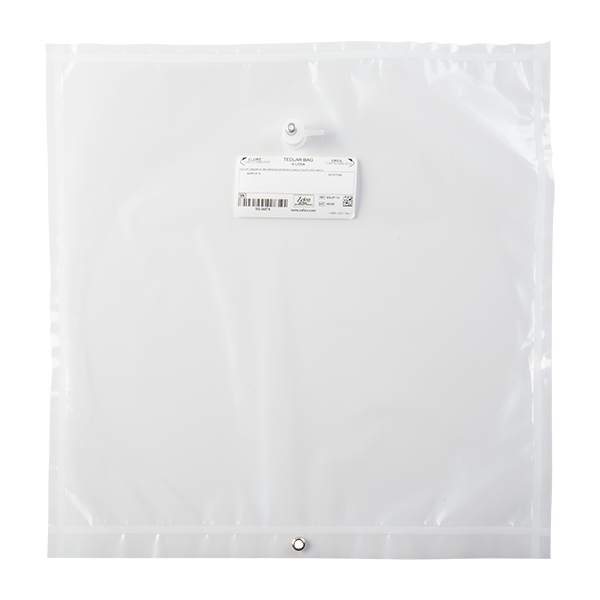 Tedlar Bag, 10 Liter, ZP VALVE, 10/BX, EG-ZP-10