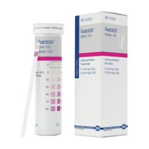Picture of Semi-quantitative test strips QUANTOFIX Nitrate 100, 100/pk, 91351