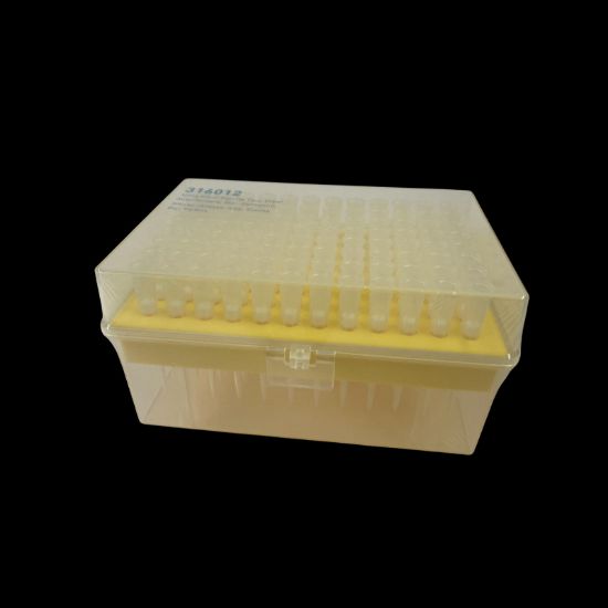 Picture of 100 μl Filter Universal Pipette Tips, Racked, Sterile,96/pk, 960/box, 316012(960)