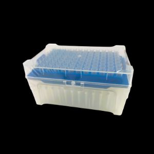 Picture of 20 μl Filter universal Pipette Tips, Clear,Racked, Sterile, 96/pk, 960/box  310012(960)