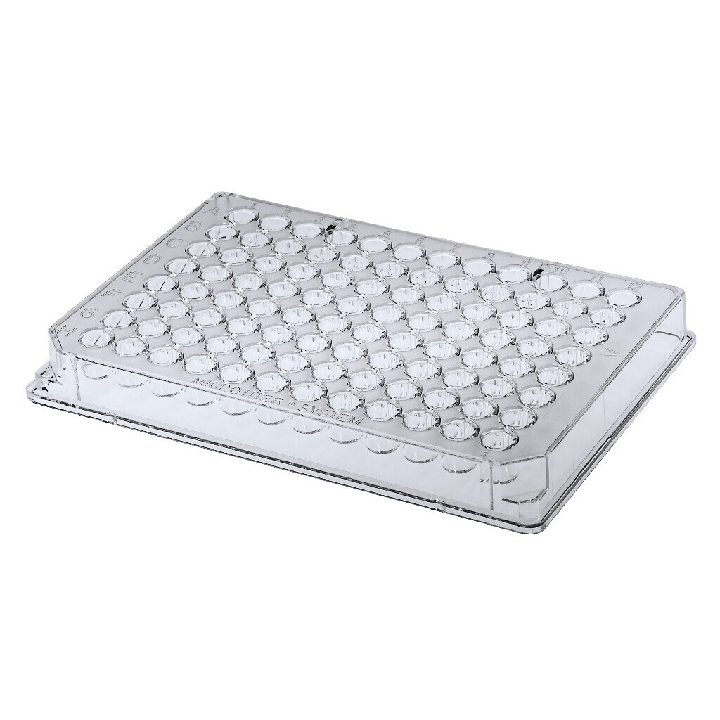 Riplate® 96 well plate PS, V-bottom, 240 µl/well, CASE 100, BAKR43001-0118