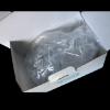 Picture of 1.5 mL Microcentrifuge Tube, Clear, Conical, Lock Cap, Non-Sterile, 500/pk 615001