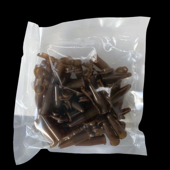 Picture of 1.5 mL Microcentrifuge Tube, Amber Color, Conical, Sterile, 50/bag,400/pk 615401