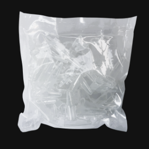 Picture of 1.5 mL Microcentrifuge Tube, Clear, Conical, Lock Cap, Sterile, 50/bag, 400/pk 615601