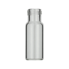Picture of Pre-sealed: 1.5 mL Screw Neck Vial N 9 flat bottom 702282 with magnetic silver screw cap 702155, pk100, 702897