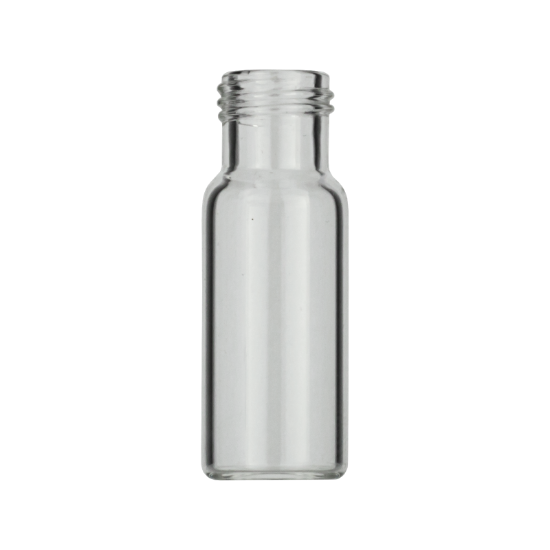 Picture of Pre-sealed: 1.5 mL Screw Neck Vial N 9 flat bottom 702282 with magnetic silver screw cap 702155, pk100, 702897