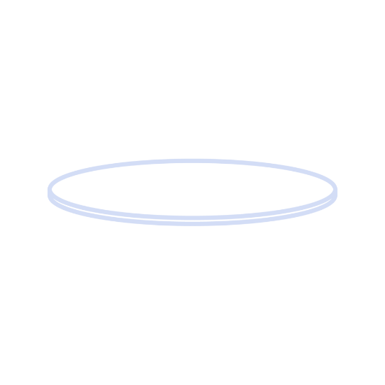 Picture of Septa N 12, PTFE, White, 0.25 mm, 53° shore D 70260 