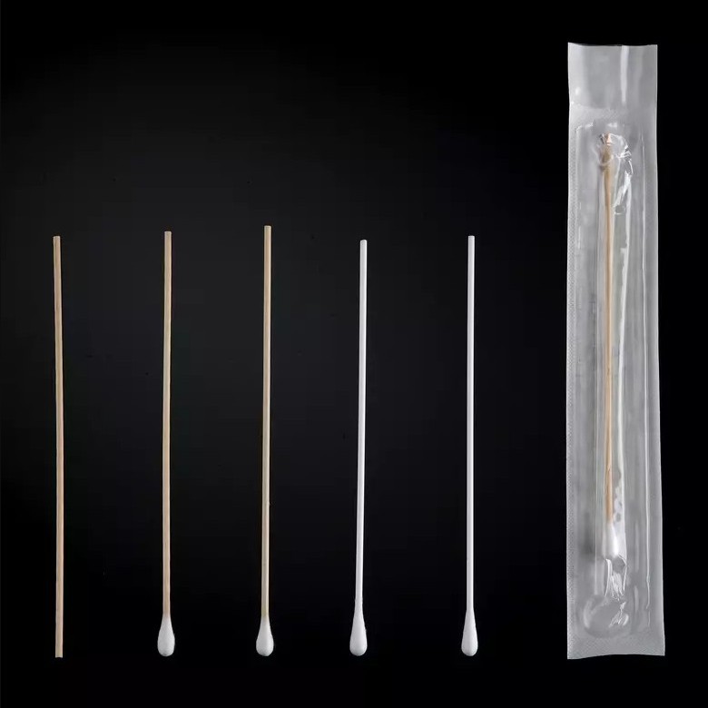 Cotton Swabs Wood Stick Sterile 9100150DR
