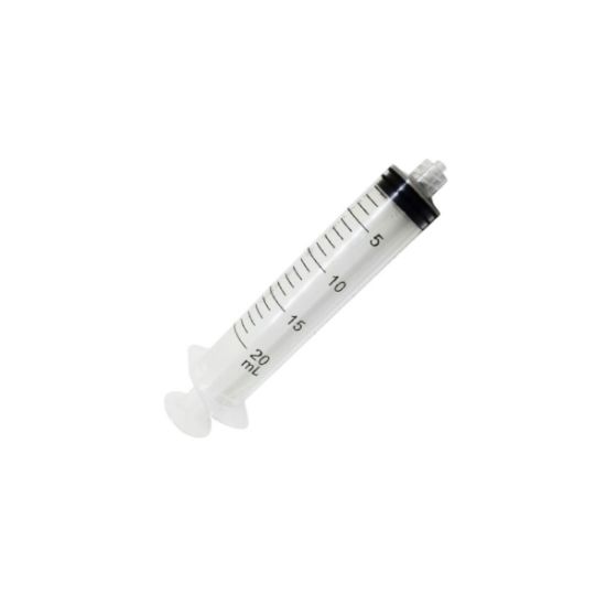 Picture of 20ml Luer Lock, Non-Sterile, 3 Piece Disposble Syringe, Case 1500, MSS3P20LLNS-1500