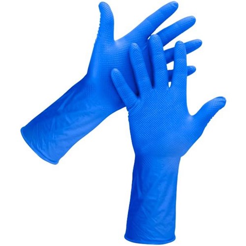 Nitrile Medium 300mm Gloves, N332PF-M-LC