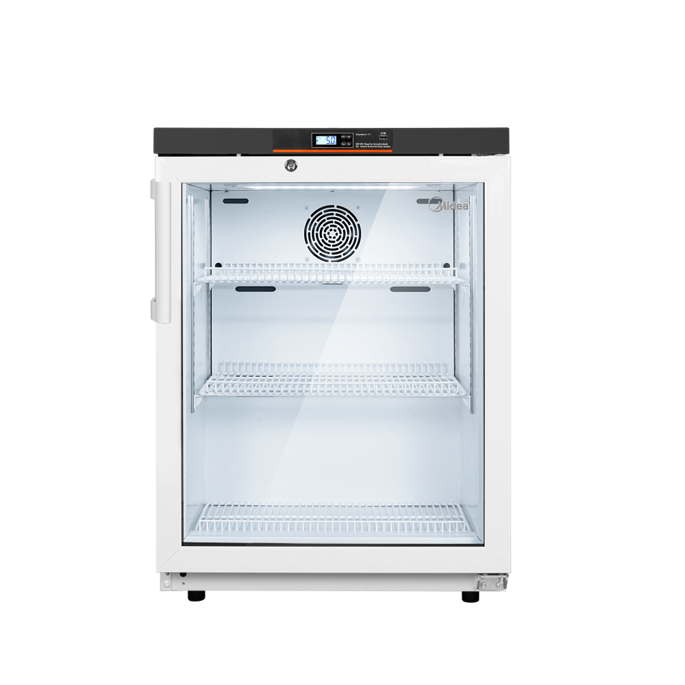 MC-5L126 Pharmacy refrigerator, 126L, LCD Display Solid Door, 2-8⁰C Upright refrigerator