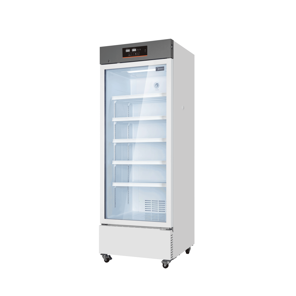 MC-5L316 Pharmacy Refrigerator, 316L, LCD Display Solid Door, 2-8⁰C Upright refrigerator
