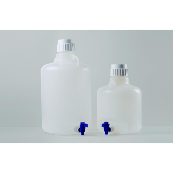 Picture of 10 L Carboy, Autoclavable, with Handle, with Tap, Non-Sterile, Each, 789001