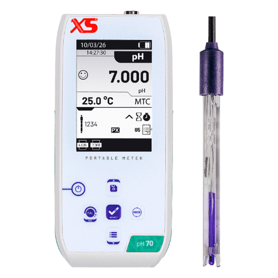 Picture of pH 70 NEX   portable pHmeter completeM  50120322